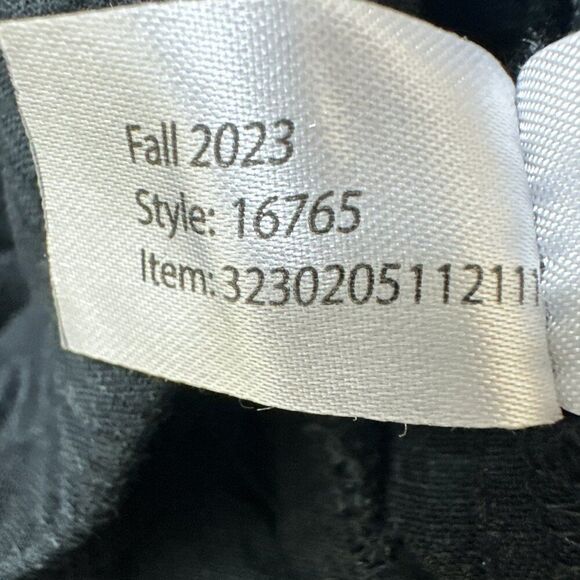 Marine Layer Pants Cropped Pull On Washed Black Tencel Elastic Waist  Sz Small - Picture 10 of 12